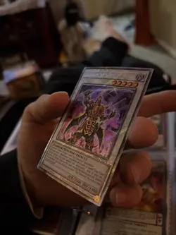 Yu-Gi-Oh! Legendary Six Samurai Shi en RA03-EN250 Platinum Secret Rare Card - Image 3