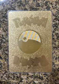 Blue Charizard GX HP250 Gold Pokemon Card - Image 2