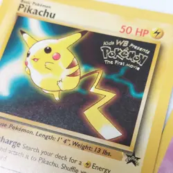 Set Of 2 POKEMON FIRST MOVIE PROMO 1999 Mewtwo Pikachu Cards Basic Set - Image 2