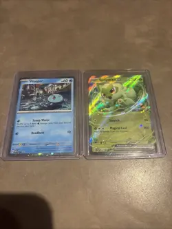 Wooper Galaxy Foil Holo SVP Black Star Promo Card 155 Pokemon /spirigatito EX - Image 1