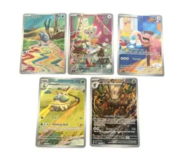 [5 Card Lot] Pokemon Scarlet & Violet Illustration Rare Collection - Image 1