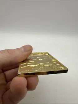 Vintage 1999 Pokemon Burger King Nintendo 23 Karat Gold Plated Jiggypuff Card - Image 3