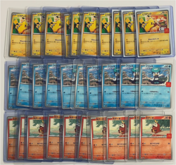 Complete Set Of 6 Pikachu 020/M-P McDonald's Promo 2025 Pokemon Card Japanese NM - Image 1