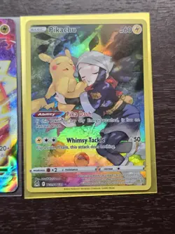 Pokemon Cards Lot (Trainger Gallery TG05/30 TG17/30 Pikachu & Pikachu Vmax Red) - Image 3