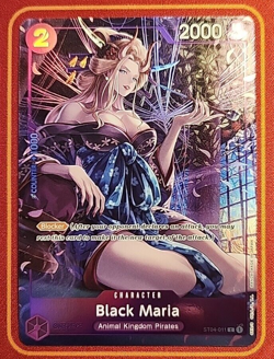 BLACK MARIA ST04-011, 2024 ONE PIECE CARD GAME, BANDAI CARD GAMES FEST 23-24 - Image 1
