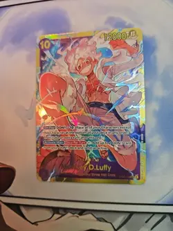 Monkey.D.Luffy OP05-119 SEC( Not Reprint) - One Piece TCG - English Card Rare - Image 1