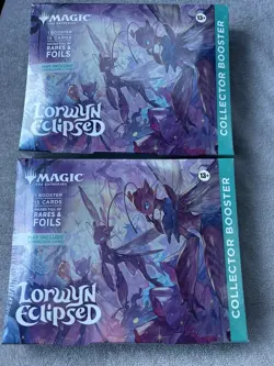 Magic: The Gathering Lorwyn Eclipsed Collector Booster Factory Sealed - Lot (2) - Image 1