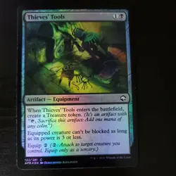 MTG Thieves' Tools Adventures in the Forgotten Realms 122/281 Foil Common - Image 1
