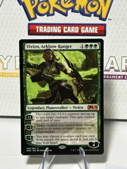 MTG Vivien, Arkbow Ranger Core Set 2020 199/280 Regular Mythic - Image 3