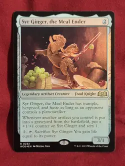 x1 Syr Ginger, the Meal Ender - Foil - Wilds of Eldraine - NM - MTG - Image 1