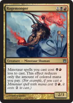 Ragemonger - Foil LP, English MTG Born of the Gods - Image 1