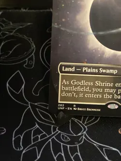 Godless Shrine (Borderless) Unfinity Non-Foil Regular MTG - Image 5