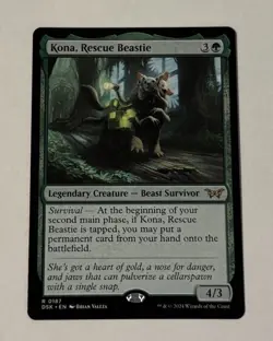 MTG Kona, Rescue Beastie - Duskmourn: House of Horror NM - Image 1
