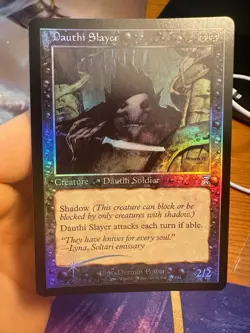 Foil Timeshifted Dauthi Slayer • Pack Fresh Clean • Time Spiral • Mtg - Image 1