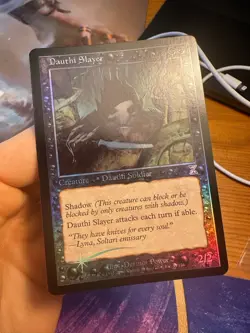 Foil Timeshifted Dauthi Slayer • Pack Fresh Clean • Time Spiral • Mtg - Image 2