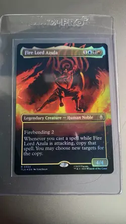 Fire Lord Azula (0334) (Borderless) Avatar: The Last Airbender Foil - Image 1