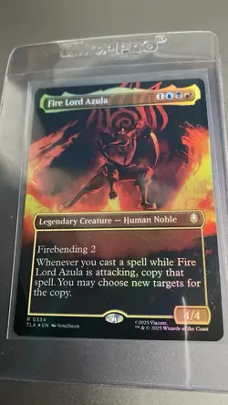 Fire Lord Azula (0334) (Borderless) Avatar: The Last Airbender Foil - Image 2