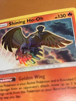 Shining Ho-Oh - SM70 - SM Black Star Promos HOLO - Pokemon TCG - NM/LP - Image 3
