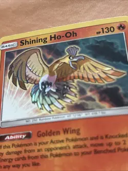 Shining Ho-Oh - SM70 - SM Black Star Promos HOLO - Pokemon TCG - NM/LP - Image 4
