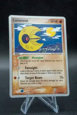 Pokemon TCG Lunatone 36/107 World Championships 2007 Normal LP - Image 1