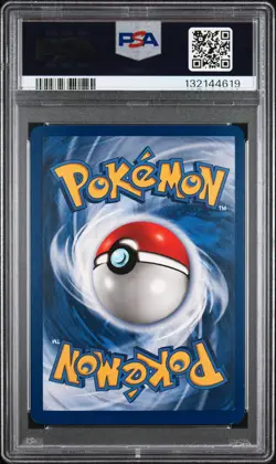 1999 POKEMON FOSSIL 1ST ED #14 RAICHU-HOLO PSA 8 - Image 2