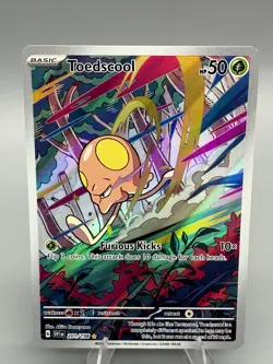 Toedscool 201/198 Illustration Rare 2023 Pokemon SV01 Scarlet & Violet Base Set - Image 1