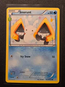 Snorunt #RC7/RC32 - Pokemon TCG - XY Generations Radiant Collection - NM - Image 1