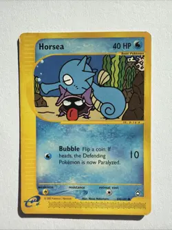 Horsea 84/147 Aquapolis MP 2003 TCG Pokemon WOTC - Image 1