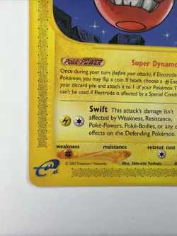 Electrode 8/147 Aquapolis Pokemon Regular NM/LP Rare Vintage Non Holo - Image 3