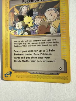 Pokemon Fan Club 130/147 Aquapolis LP TCG Trainer 2003 - Image 4