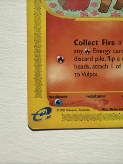 Vulpix 116/147 Aquapolis LP Pokemon TCG E-Reader - Image 3