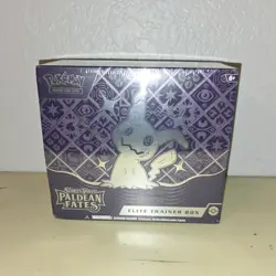 Pokemon TCG: Scarlet & Violet PALDEAN FATES Elite Trainer Box ETB NEW/Sealed - Image 1