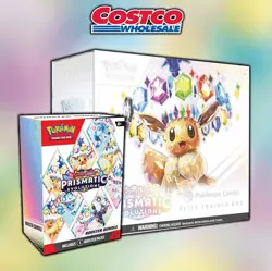 1x Pokemon TCG Prismatic Evolutions Costco Bundle ETB Booster Bundle New Sealed - Image 2