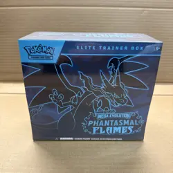 Pokemon TCG: Mega Evolution Phantasmal Flames Elite Trainer Box ETB New Sealed - Image 1