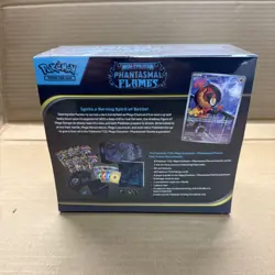 Pokemon TCG: Mega Evolution Phantasmal Flames Elite Trainer Box ETB New Sealed - Image 2