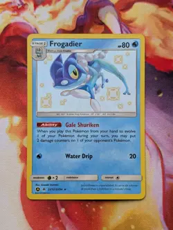 Pokemon TCG: Frogadier SV12/SV94 - Hidden Fates Holo Shiny - Image 1