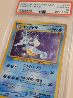Kingdra - Pokemon Japanese Neo Genesis #230 - Gem Mint PSA 10 - Image 3