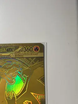 Pokemon TCG Phantasmal Flames Mega Charizard X EX 130/094 - Gold Mega Hyper Rare - Image 4