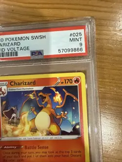2020 POKEMON SWSH CHARIZARD VIVID VOLTAGE - PSA 9 - #025 - Image 4