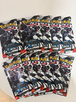 Pokemon Black Bolt Single Sealed Packs, Lot of 12 - Image 1
