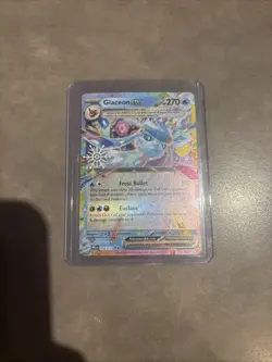 Pokemon TCG Glaceon EX Prismatic Evolutions 026/131 Holiday Promo NM or Better ✅ - Image 1