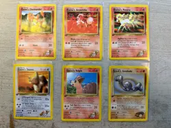 Gym Heroes - Complete Commons- 1st edition NM/LP - Pokemon TCG WOTC - Image 2