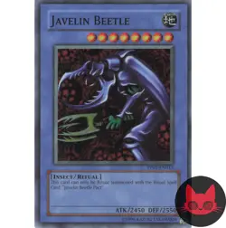 Yugioh Javelin Beetle PP01-EN013 Super Rare NM - Image 1