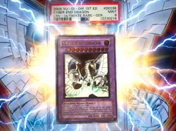 Yugioh Cyber End-Drache Ultimate Rare 1. Auflage CRV-DE036 PSA 9 Mint 💎 - Image 1