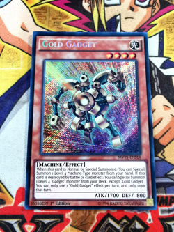 Gold Gadget mvp1-ens18 1st Edition (NM) Secret Rare Yu-Gi-Oh! - Image 1