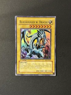 Yu-Gi-Oh! Blauaugiger w. Drache - SKE-DE001 - 1. Auflage - Ultra Rare - Deutsch - Image 1