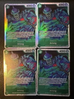 4 x EB02-011 Arlong - Anime 25th Collection - Super Rare - One Piece TCG - Image 1