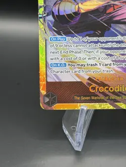 Crocodile OP14-120 (SEC) THE AZURE SEA'S SEVEN English One Piece TCG - Image 3