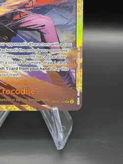 Crocodile OP14-120 (SEC) THE AZURE SEA'S SEVEN English One Piece TCG - Image 5