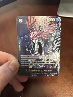 One Piece CCG St. Ethanbaron V. Nusjuro Character Card OP13-080 alt art - Image 3